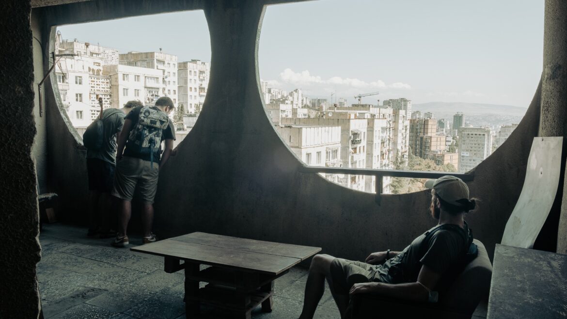 Soviet Tower Block Tbilisi